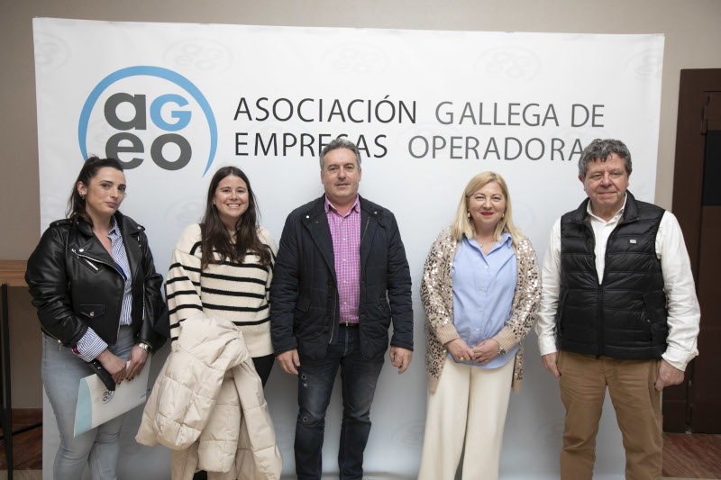 Bárbara, Andrea Mato, Antonio, Verónica y Víctor Mato